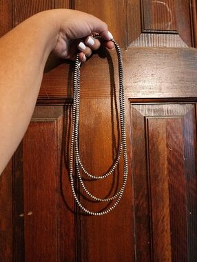 Sterling Silver Navajo Pearls